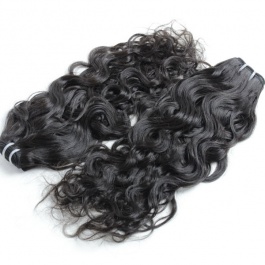 Elesis Remy Hair wet Wavy Natural Wave Natural Black 1piece