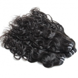 Elesis Remy Hair wet Wavy Natural Wave Natural Black 1piece