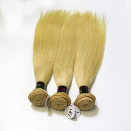 Honey blonde straight 613color Raw hair 3 bundles-RST6133