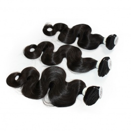 Elsis Virgin Hair Top grade Virgin Brazilian Hair  body wave 3bundles with 13x4 preplucked frontal swiss lace