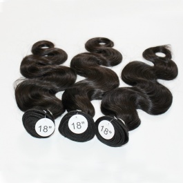 Elsis Virgin Hair Top grade Virgin Brazilian Hair  body wave 3bundles with 13x4 preplucked frontal swiss lace