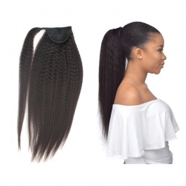 Women Hot New hair product 100grams clip-in Virgin Remy Hairextensions ponytail-PT03