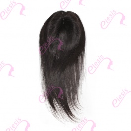 5x5 womens toupee hair pieces replacement monofilament net base with pu perimeter