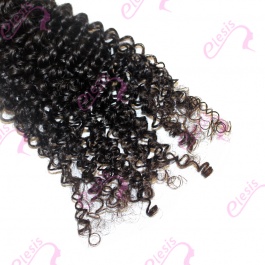Virgin grade Elesis Virgin Hair Product Virgin grade 1 piece Jerry Curly Human Virgin Hair Extensions