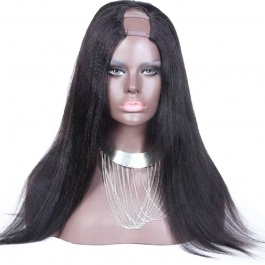 Elesis Virgin Hair Raw Hair top grade customize U part machine made wig-Upart1