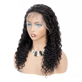 Elesis Virgin Hair 13x4HD Frontal Lace affordable Virgin Hair Glueless Lace Wigs Pre Plucked Natural Hairline-HD01