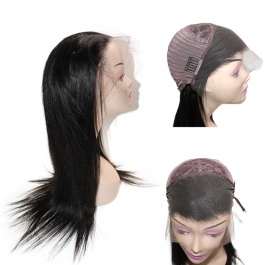 Elesis Virgin Hair 13x4HD Frontal Lace affordable Virgin Hair Glueless Lace Wigs Pre Plucked Natural Hairline-HD01