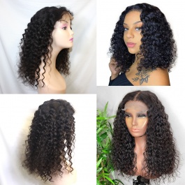 Elesis Virgin Hair customize Top raw grade wig unit 7x7 lace space closure wig full density wig-TP7x7
