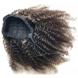 Elesis Virgin Hair High puff ponytail drawstring Virgin Hair ponytail clip in Extensions Hair-PT6