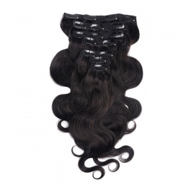 Hair Style Optional Clipin Set 7pcs 120grams Classice Lace Clipin Virgin Remy Human Hair-Clip1