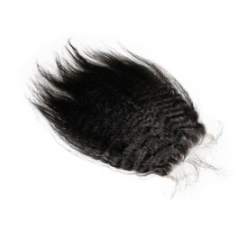  5X5 Closure Kinky Straight Swiss Lace/Transparent Lace/HD Lace top quality  100% Human Hair Closure