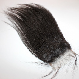  5X5 Closure Kinky Straight Swiss Lace/Transparent Lace/HD Lace top quality  100% Human Hair Closure