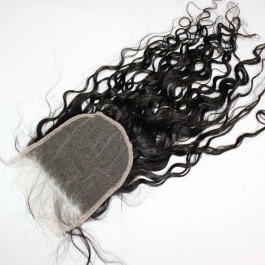 Elesis Hair Swiss Lace/Transparent LACE/HD lace preplucked closure 5x5 free part Natural wave  closure
