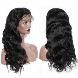 Elesis Virgin Hair lace frontal wig loose body wave preplucked natural hairline baby hair