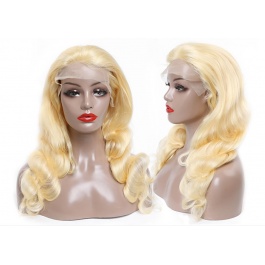 Elesis virgin hair Top raw grade hair 613 blonde customize wig 13x4 lace frontal wig-TB13x4
