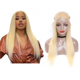 Elesis virgin hair Top raw grade hair 613 blonde customize wig 13x4 lace frontal wig-TB13x4
