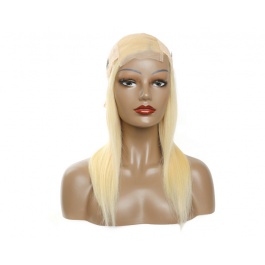 Elesis Virgin hair Top raw grade customize wig 613 blonde 4x4 lace closure wig-BL4x4