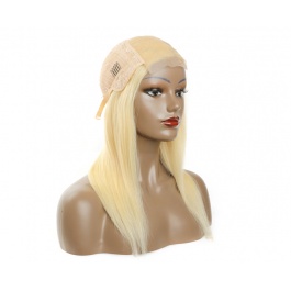 Elesis Virgin hair Top raw grade customize wig 613 blonde 4x4 lace closure wig-BL4x4