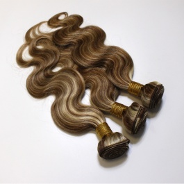 Elesis Highlight P8/613 Body Wave 3 Bundles Remy Brazilian Human Hair  Piano Color Hair-P8613BW