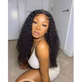 Elesishair top grade raw hair 3bundles Jerry curly with 5x5Lace closure brazilian human hair 