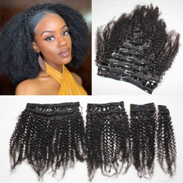 Hair Style Optional Clipin Set 8pcs 120grams Classice Lace Clipin Virgin Remy Human Hair-Clip8