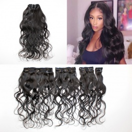Hair Style Optional Clipin Set 8pcs 120grams Classice Lace Clipin Virgin Remy Human Hair-Clip8