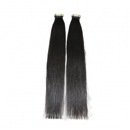 Elesis Double drawn virgin remy hair tape in Straight extensions 100grams-DTape1
