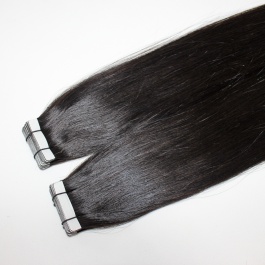 Elesis Double drawn virgin remy hair tape in Straight extensions 100grams-DTape1