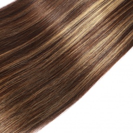 Elesis  balayage highlight  P/27 straight hair 1bundle virgin remy hair piano color hair brazilian hair-ST427