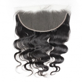 13x6 Raw Hair Frontal  pre-plucked bodywave transparent Lace/HD Lace frontal-FB136