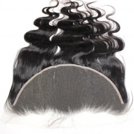 13x6 Raw Hair Frontal  pre-plucked bodywave transparent Lace/HD Lace frontal-FB136