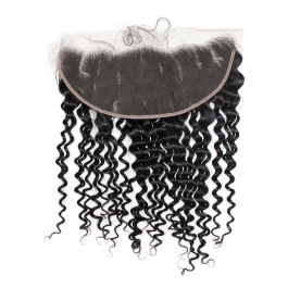 13x6 Raw Hair Deep wave lace frontal freepart Transparent Lace/HD Lace frontal-FD136