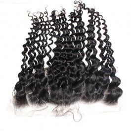13x6 Raw Hair Deep wave lace frontal freepart Transparent Lace/HD Lace frontal-FD136