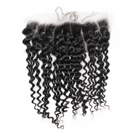 13x6 Raw Hair Deep wave lace frontal freepart Transparent Lace/HD Lace frontal-FD136