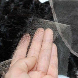  13x4 Deep Wave frontal Swiss Lace/Transparent Lace/ HD Lace/ Silk base Frontal Pre Plucked with Baby Hair 