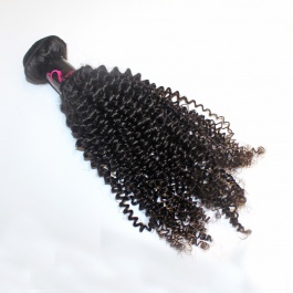 Virgin grade Elesis Virgin Hair Product Virgin grade 1 piece Kinky Curly Human Virgin Hair Extensions