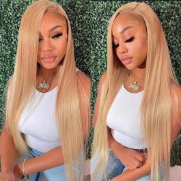 Elesis Virgin Hair double drawn raw hair I-tip straight hair color #27 brown hairextensions 100grams-ITIP27