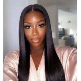 Elesis Virgin hair New Product Coarse Raw Yaki Straight  hair 3 bundles deal raw hair