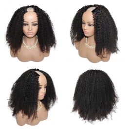 Elesis Virgin Hair Raw Hair top grade customize U part machine made wig-Upart1
