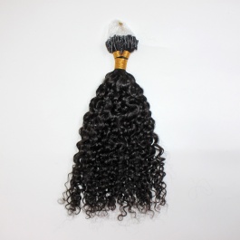 Virgin Remy Hair Extensions Microlinks Extensions Deep Curly Micro Loops 100grams-Micro3