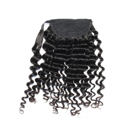 Elesis Top Grade raw hair wrap around clip ponytail-PT04