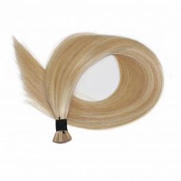 Elesis Virgin Hair double drawn virgin hair I-tip straight color #27/613 highlight hairextensions 100grams-Dtip4