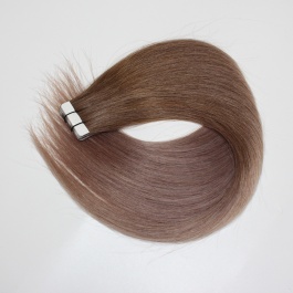 Virgin Remy Hair Tape in Extensions Ash blonde Toner #18/LB