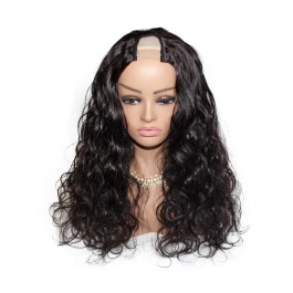 Elesis Virgin Hair Raw Hair top grade customize U part machine made wig-Upart1