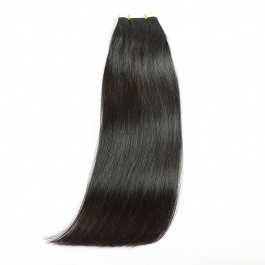 Elesis Virgin Hair Long Tape Hair Weft Straight Virgin remy tape in extensions