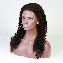 Elesis Virgin Hair 13x4HD Frontal Lace affordable Virgin Hair Glueless Lace Wigs Pre Plucked Natural Hairline-HD01