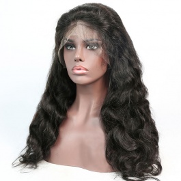 Elesis Virgin Hair 13x4HD Frontal Lace affordable Virgin Hair Glueless Lace Wigs Pre Plucked Natural Hairline-HD01