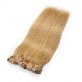 Elesis Virgin hair raw hair color #27 clip in Straight  extensions 120grams full 8pcs/set