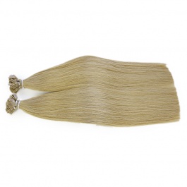 Elesis Virgin Hair Straight Flat tips Raw hair extensions k-tips brown hair color #18 100grams
