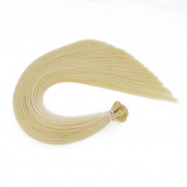 Elesis Virgin Hair Straight Flat tips Raw hair extensions k-tips brown hair color #22 100grams
